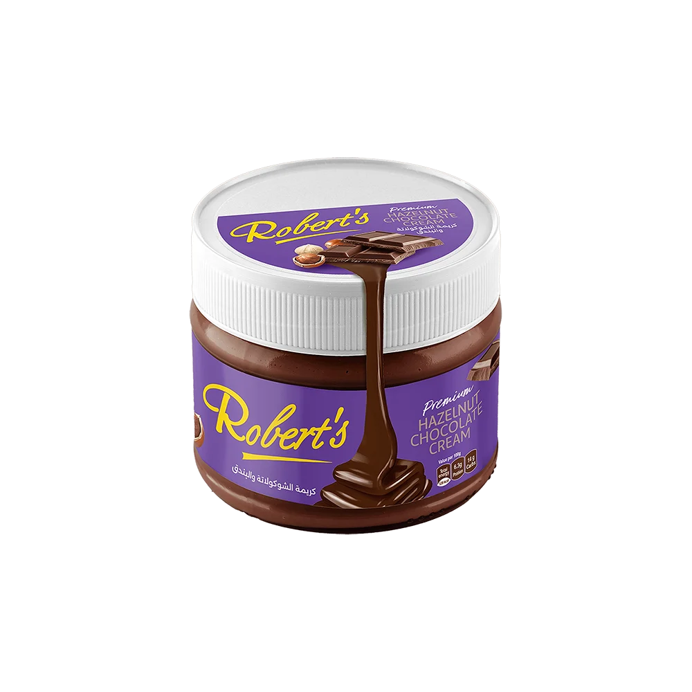 Cream Spread 300g Jar Label (Chocolate)