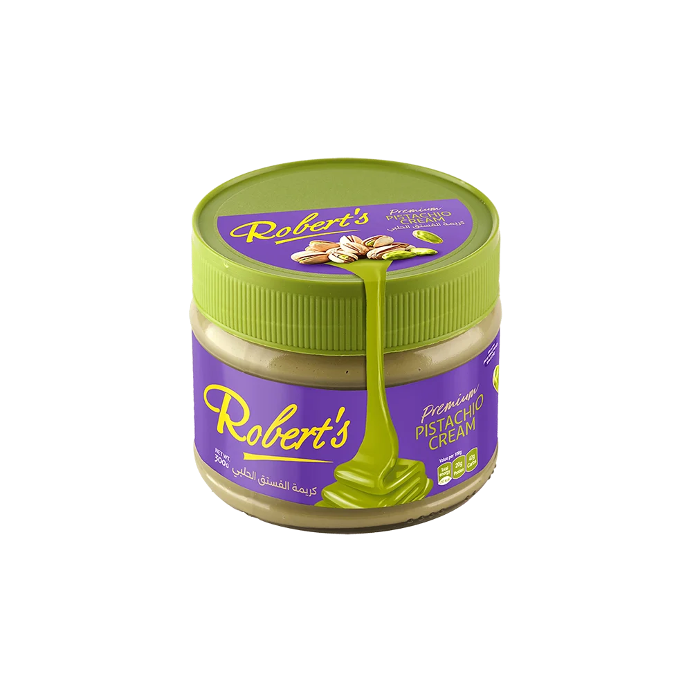 Cream Spread 300g Jar Label (Pistachio)